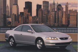 Honda Accord Coupe, US postcard, continental size, 2000, # ZO2017