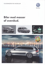 Taxi models brochure, A4-size, 6 pages, 03/2015, Danish language