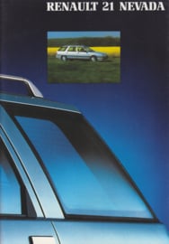 21 Nevada SW brochure, 32 (A4) pages, 6/1990, Dutch language