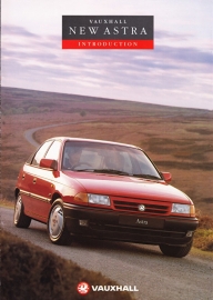 Astra introduction brochure, 8 pages, English language, V10212, 09-1991, UK