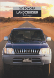Land Cruiser Challenger brochure, 16 pages, 7/1996, Dutch language