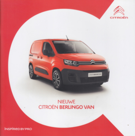 x Berlingo Van brochure, 48 pages, 09/2018, Dutch language