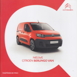 Berlingo Van brochure, 48 pages, 09/2018, Dutch language
