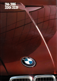 316/318i/320i/323i brochure, 50 pages, A4-size, 1/1982, Dutch language
