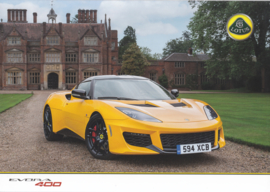 Evora 400, 4 pages, DIN A4-size, factory-issued, English language