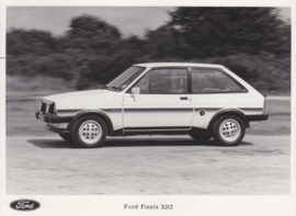 Ford Fiesta XR2, press photo, UK, 9/1982