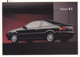 NX, A6-size postcard, USA, 1991