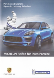 Dunlop tyres for Porsche brochure, 28 pages, about 2015, German language