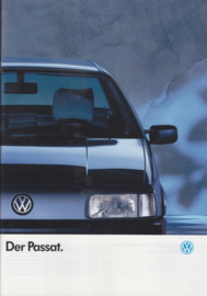 Passat Sedan brochure, 40 pages,  A4-size, German language, 08/1989