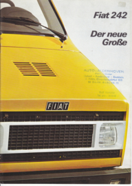 242 Vans & Pickups brochure, 12 pages, 08/1975, German language