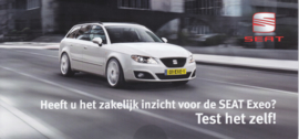 Exeo Stationwagon brochure, 6 pages, about 2012, Dutch language