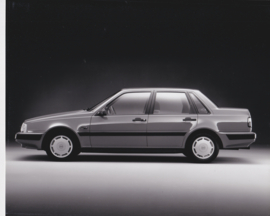 Volvo  460 Sedan Turbo, large press photo, Dutch, 1989