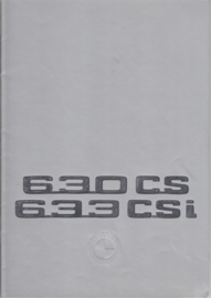 630 CS/633CSi brochure, 48 pages, A4-size, 1/1976, Dutch language