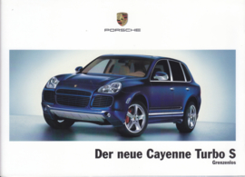 Cayenne Turbo S brochure, 24 pages, 01/2006, German language