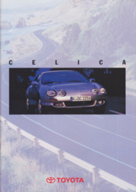 Celica brochure, 34 pages, 01/1996, German language