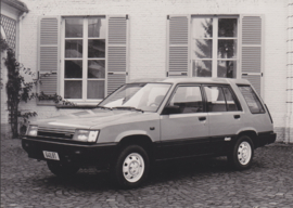 Toyota Tercel 4WD Estate Car, press photo, Belgium, 1/1984
