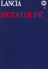 Beta Coupé brochure, A4-size, 16 pages, 11/1978, German language