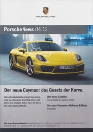 News 04/2012 with Cayman Modelle, 30 pages, 12/12, German language