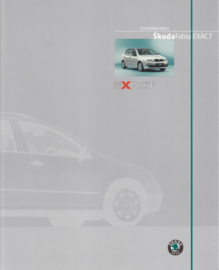 Fabia Exact brochure, 4 pages, German language, 02/2003