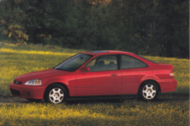 Civic Coupe, US postcard, continental size, 2000, # ZO2017