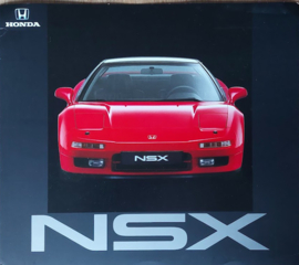 NSX Coupe folder, 4 large pages, Italian, 03/1992