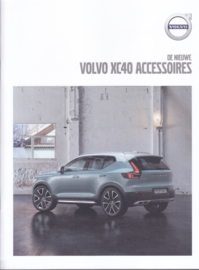 XC40 accessories brochure, 16 pages, MY18,5, 2018, Dutch language