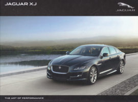 XJ prestige brochure, 100 pages, A4-size, hard covers, 05/2016, Dutch language