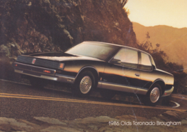 Toronado Brougham, US postcard, continental size, 1986