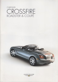 Crossfire Roadster & Coupe brochure, 24 + 12 pages, 10/2005, Dutch language