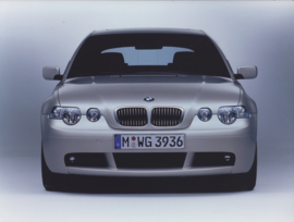 BMW range press kit with sheets, CD-Rom & photos, Geneva, 3/2002