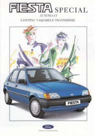 Fiesta Special CVT automatic brochure, 4 pages, 03/1990, Dutch language
