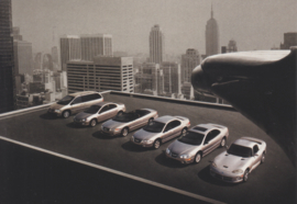 program 6 models, A6-size postcard, about 1999, issue Chrysler Europe