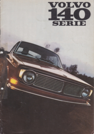 140 Sedan & Estate brochure, 20 pages, Dutch language, 10/1968