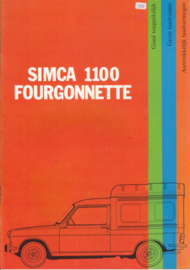 1100 Fourgonnette, 16 pages, 2/1973, Dutch language
