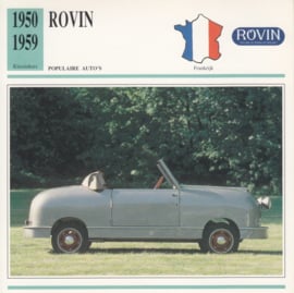 Rovin 2 cylinder card, Dutch language, D5 019 06-04