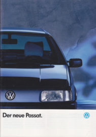 Passat Sedan brochure, 40 pages,  A4-size, German language, 03/1988