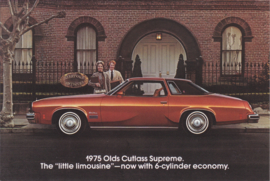 Cutlass Supreme, postcard, USA, 1975