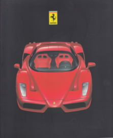 Ferrari Enzo press brochure, 28 square pages, 2002, # 1854/02
