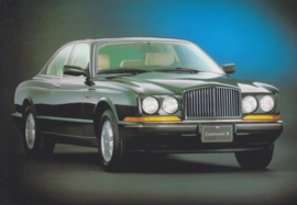 Continental R Coupe, DIN A6-size postcard, 1991, English language