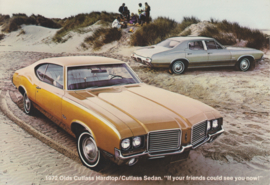 Cutlass Hardtop & Sedan, postcard, USA, 1972