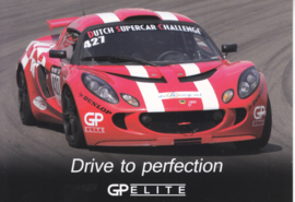 Exige sportscar,  A6-size card by GP Elite, about 2015, Dutch issue