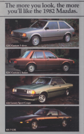 Full range, 1982, US postcard, oblong card