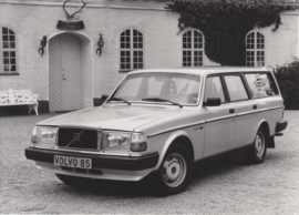 Volvo 240 GL Stationcar, press photo, Dutch, 1985, # PR8502