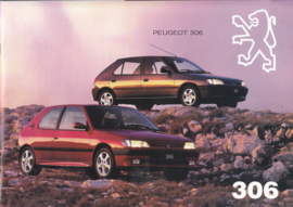 306 Hatchback brochure, 24 + 26 pages, A4-size, 1994 Dutch language (Belgium)