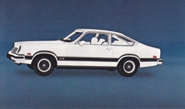 Vega GT,  US postcard, standard size, 1975