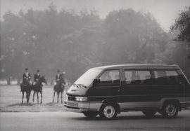 Nissan Vanette Coach 2,4 SLX, press photo, Switzerland, 3/1987