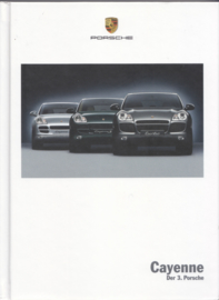 Cayenne brochure, 188 pages, 06/2004, hard covers, German