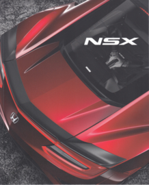 NSX, 40 page brochure, 21 x 26 cm, German, 05/2016, # 2611607