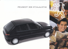 306 Hatchback brochure, 24 + 26 pages, A4-size, 1994 Dutch language (Belgium)