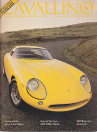 Cavallino Ferrari magazine, 84 pages, Aug/Sept 1987, English language, # 40